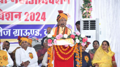 CMO Vishnu: Chief Minister Chandranahu attended the central convention of Kurmi Kshatriya Samaj, announced to allot 5 acres of land for the educational development of the society