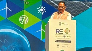 CG NEWS : Chief Minister Vishnu Dev Sai attended the 4th 'Global Renewable Energy Investors Meet and Expo' (RE-INVEST)