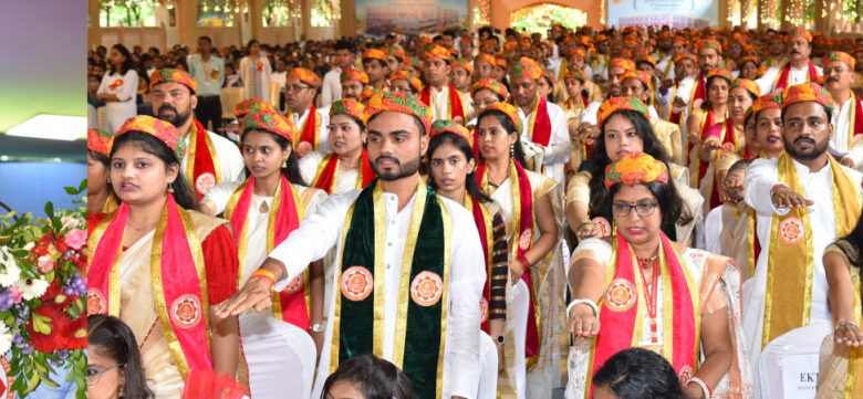 Third Convocation: Governor attended the third convocation of Shri Rawatpura Sarkar University