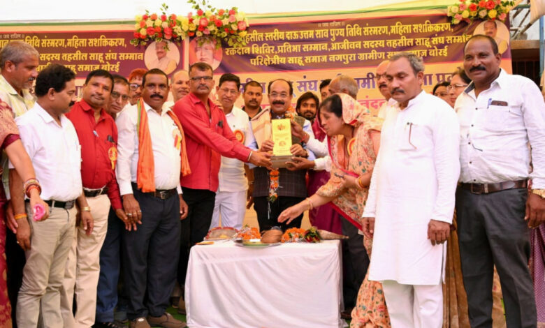 Deputy CM Arun Sao: Deputy Chief Minister Arun Sao attended the Pratibha Samman ceremony