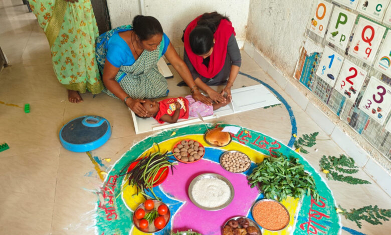 National Nutrition Month Campaign: Various activities are being conducted in Anganwadi centres, Jashpur district is at the first position in the state