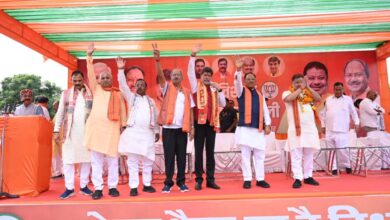 BJP Nomination Rally: The huge crowd at the nomination rally boosted the enthusiasm of BJP workers