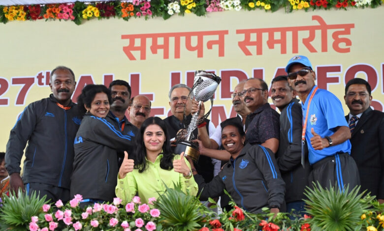 All India Forest Sports Meet: Chhattisgarh became the overall champion in the All India Forest Sports Competition, Kerala came second with 38 gold and Madhya Pradesh came third with 38 gold