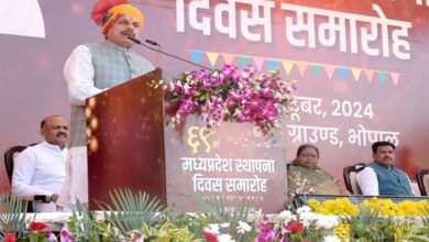 MP Foundation Day: Chief Minister Dr. Mohan Yadav addressed the Madhya Pradesh Foundation Day ceremony, the 69th Foundation Day of Madhya Pradesh is being celebrated in the auspicious time of Deepotsav