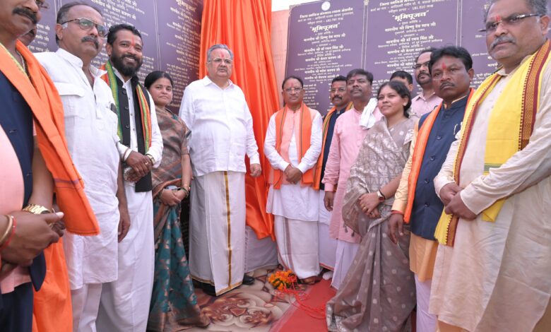 Dantewada News: Chief Minister Vishnu Dev Sai inaugurated and performed Bhoomi Pujan for development works worth Rs 167 crore 21 lakh in Dantewada