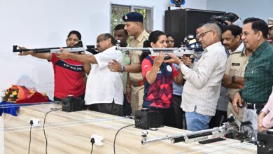 State Level Shooting Competition: Sports Minister Tank Ram Verma inaugurated the state level shooting competition