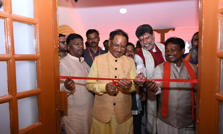 Bastar Dussehra: Chief Minister Vishnu Dev Sai inaugurated the development work of Bastar Dussehra Pasra