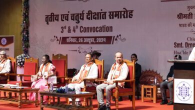 IIT BHILAI: President Draupadi Murmu attended the third and fourth convocation of IIT Bhilai, IIT Bhilai is promoting socially relevant research