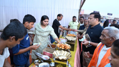 Rajyotsava 2024: People throng the food court to taste Chhattisgarhi cuisine