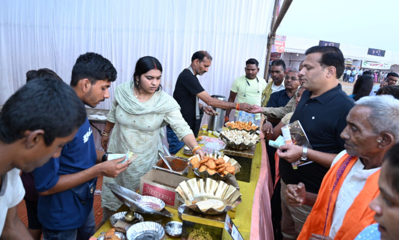 Rajyotsava 2024: People throng the food court to taste Chhattisgarhi cuisine