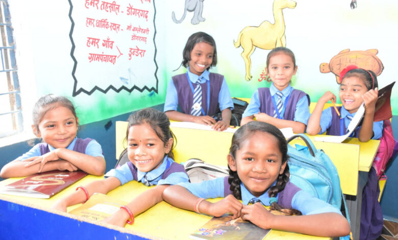 Special Article: Chhattisgarh's golden future is being shaped in PM Shri School, the smile of the children is a statement of the happy atmosphere of the school