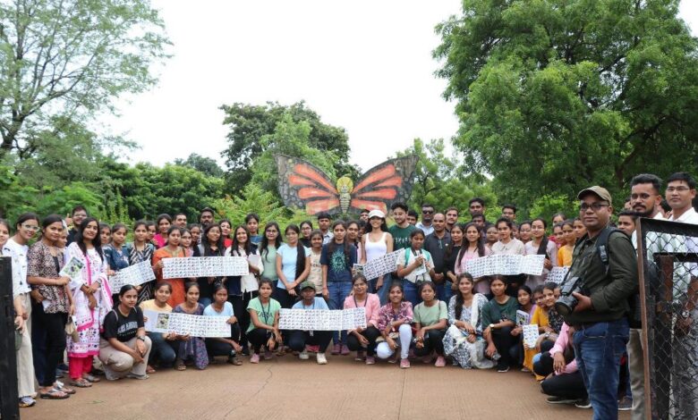 Nandanvan Jungle Safari: More than 7000 students participated in the "Nature Darshan" program of Nandanvan Jungle Safari... Nandanvan is being established as an environmental education center