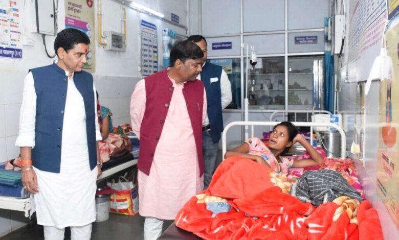 Narayanpur News: Forest and Revenue Minister inspected Narayanpur District Hospital