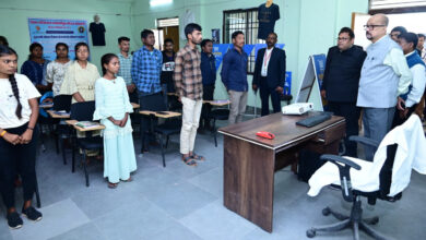 Livelihood College: Governor Ramen Deka inspected Gariaband Livelihood College