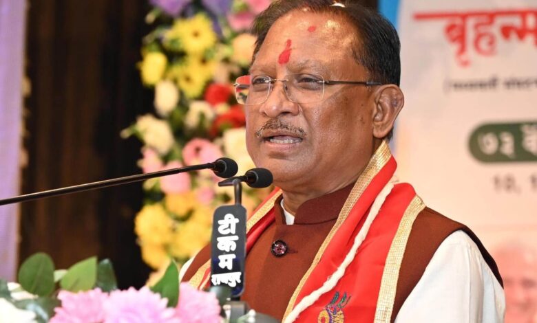 CM Vishnu: There is an unbreakable cultural relationship between Maharashtra and Chhattisgarh, Chief Minister Vishnu Dev Sai attended the 73rd annual convention of Brihanmaharashtra Mandal