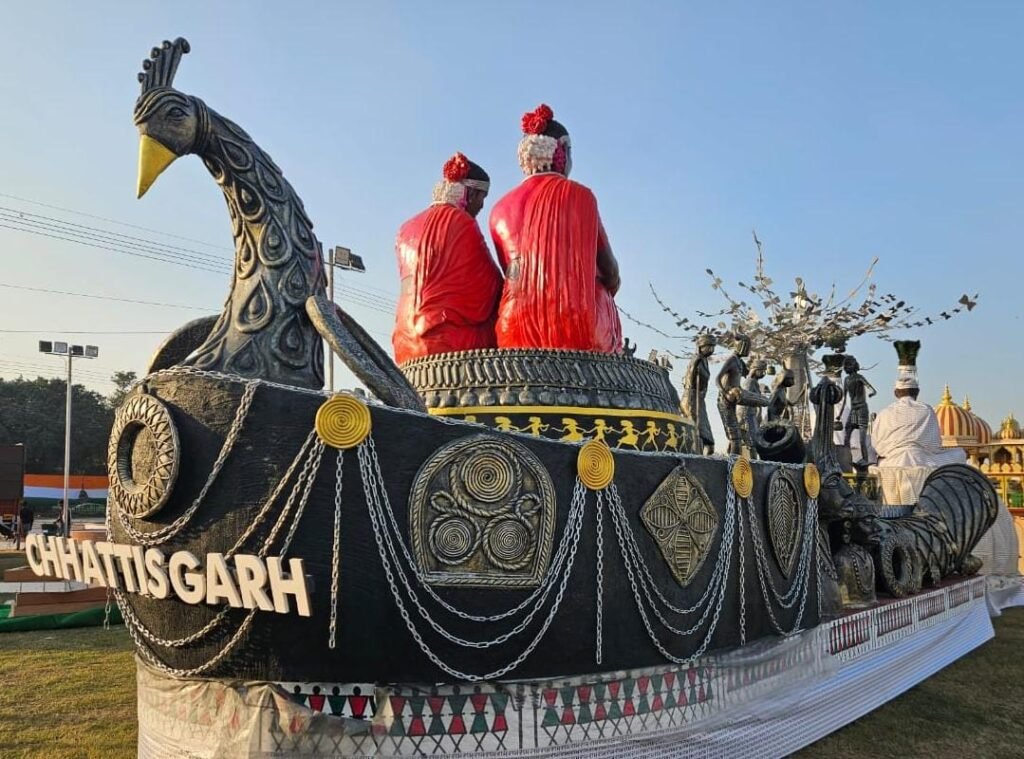 Republic Day 2025 : लाल किले में पहुंची छत्तीसगढ़ की झांकी, भारत पर्व 2025 में बढ़ाएगी शोभा, लाल किले में 26 जनवरी से 31 जनवरी तक होगा भारत पर्व का आयोजन