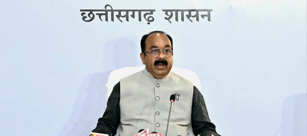 Press Byte : उप मुख्यमंत्री अरुण साव ने कैबिनेट की बैठक में लिए गए निर्णयों की जानकारी दी