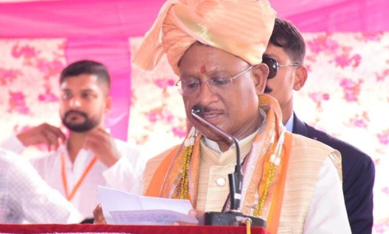 Dongargarh News: Chief Minister Vishnu Dev Sai attended the first Samadhi Smriti Mahotsav of Jain Acharya Vidyasagar Ji Maharaj in Dongargarh