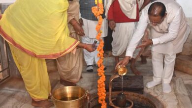 Prana Pratishtha Ceremony: Chief Minister attended the Prana Pratishtha ceremony of the idol of Gurumata Purnima ji at Srikot Ashram