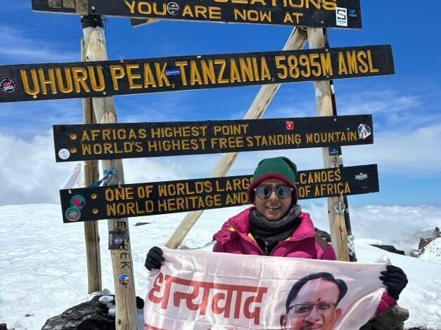 Mount Kilminjaro: Chief Minister Vishnu Dev Sai congratulated mountaineer Nisha Yadav on conquering Kilimanjaro, Chhattisgarh's daughter became a symbol of determination, struggle and success