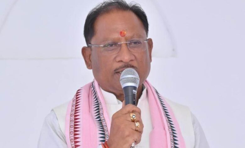 CM Vishnu: Gahira Guru Sant Samaj has an important role in the upliftment of Sanatan Dharma and social awareness, Chief Minister Sai participated in Vishnu Maha Yagya in village Gahira, blessed the newly married couples in mass marriage