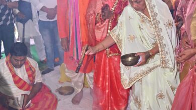 Shri Satyanarayan Vrat Katha: Satyanarayan Vrat Katha was organized in Bagiya on the birthday of Chief Minister Vishnudev Sai, Chief Minister, his family members and the devotees present listened to Shri Satyanarayan Vrat Katha with full devotion