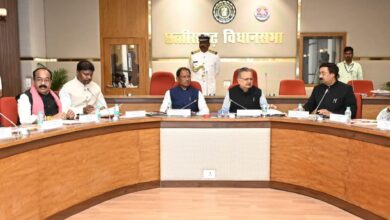 CG VIDHANSABHA: Working Advisory Committee meeting held under the chairmanship of Assembly Speaker Dr. Raman Singh