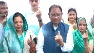 Panchayat Election: Chief Minister Vishnudev Sai cast his vote in the third phase of Panchayat elections, participated in the great festival of democracy with his family