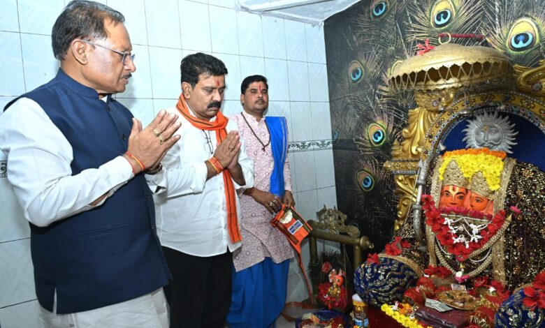 CM Vishnu Dev Sai prayed for the happiness and prosperity of the people of the state by worshiping Goddess Kaushalya.