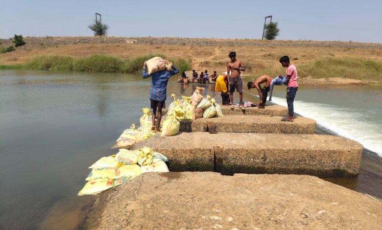 CM Vishnu Dev Sai's initiative...! Jora Nala Control Structure ensures water flow in Indravati river