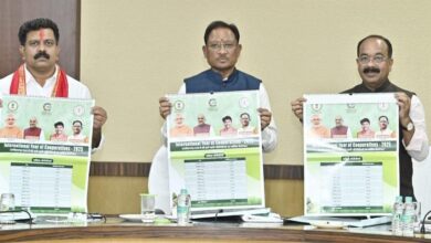 Release of Annual Calendar: Chief Minister Vishnu Dev Sai released the annual calendar of the Cooperative Department, an important step towards "Prosperity through Cooperation"