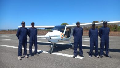 Flying Training of Air NCC: Flying training of Air NCC is going on at Agadih Airport in Jashpur, the youth of the state are flying in the open sky here through micro light aircraft