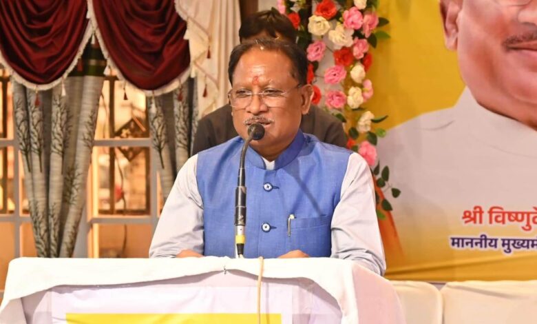 Talent Award Ceremony: Chief Minister Vishnudev Sai attended the talent award ceremony of National Kannaujiya Sonar Mahaparivar, announced Rs 25 lakh for the social building of Sonar community