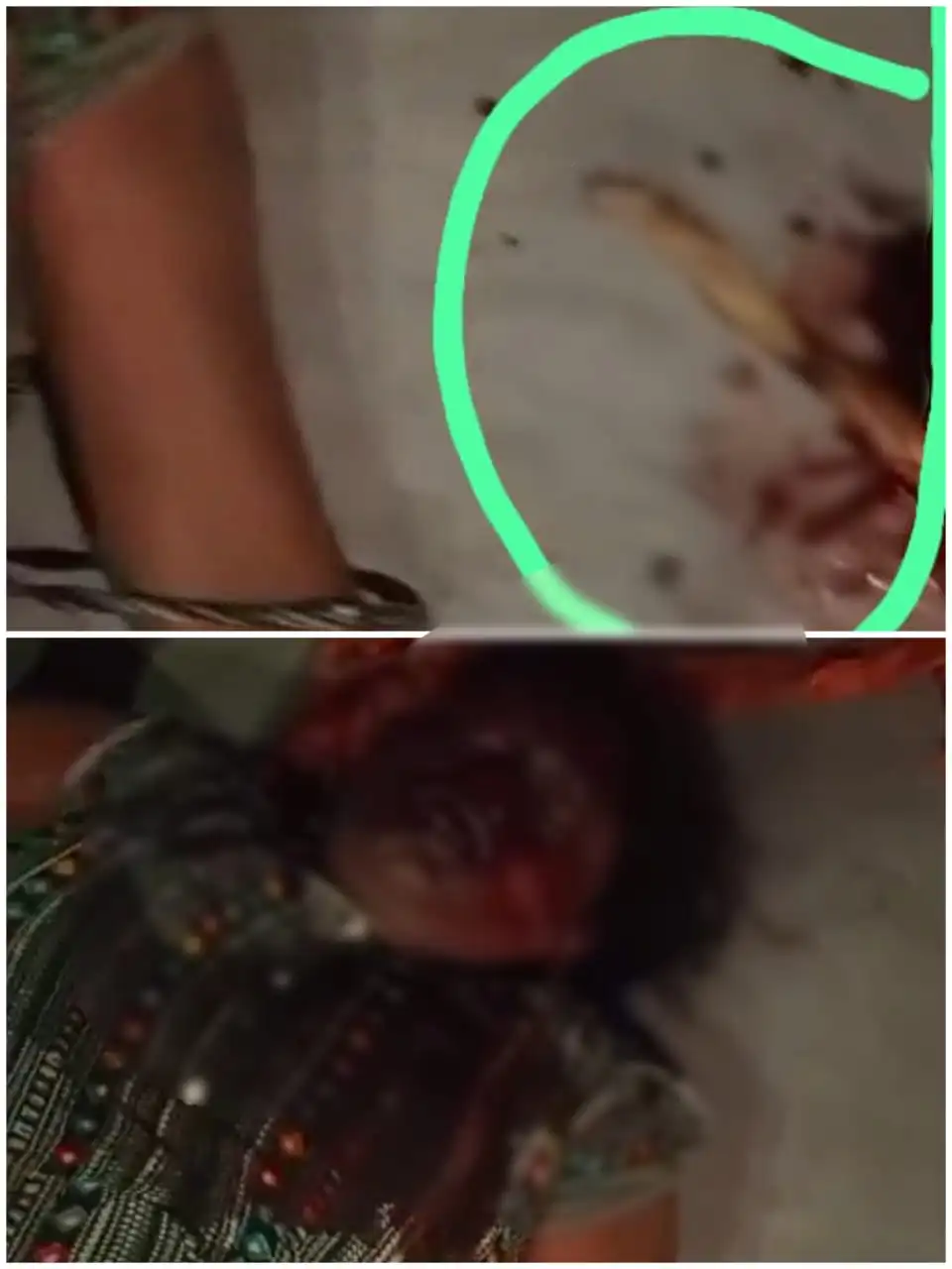 Painful Murder: Brutal murder of wife…! When she could not scream, a big piece of wood was put in her mouth… Watch the horrifying video here