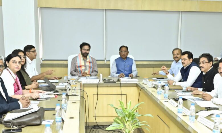 Review Meeting of CG Mineral Department: Chief Minister Vishnu Dev Sai and Union Coal Minister G. Kishan Reddy reviewed the functioning of the Mineral Department, meaningful discussion took place on extensive exploration of minerals of strategic importance
