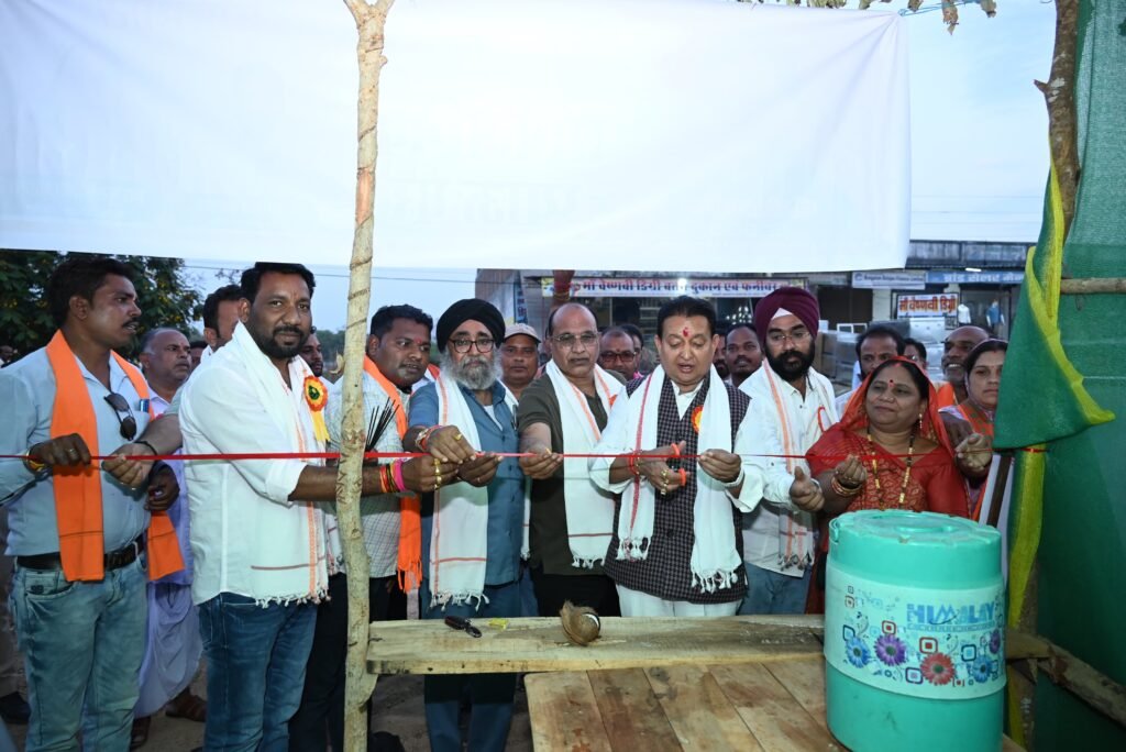 MLA Dr. Sampat Aggarwal : विधायक डॉ.सम्पत अग्रवाल ने प्याऊ घर का किया लोकार्पण