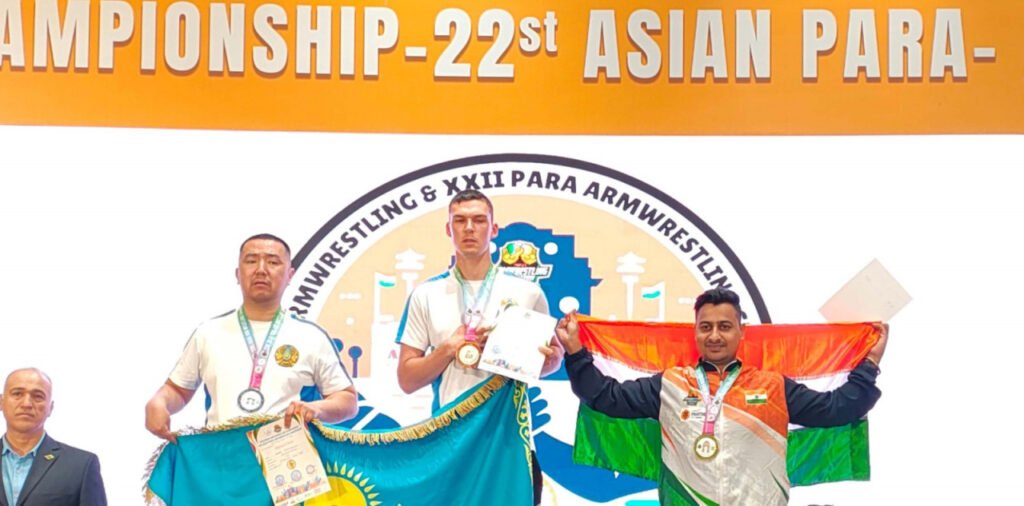 Asian Para-Arm Wrestling Championship 2025 : श्रीमंत झा ने एशियन पैरा-आर्म रेसलिंग में जीता रजत पदक, बढ़ाया देश और प्रदेश का मान, मुख्यमंत्री विष्णु देव साय ने दी बधाई एवं शुभकामनाएं