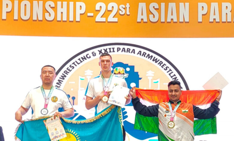 Asian Para-Arm Wrestling Championship 2025: Shrimant Jha won silver medal in Asian Para-Arm Wrestling, increased the pride of the country and the state, Chief Minister Vishnu Dev Sai congratulated and wished him