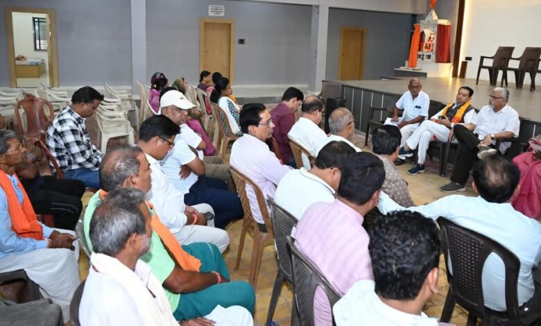 Shri Ram Katha: A confluence of devotion and spirituality...MLA Dr. Sampat Agarwal said- Musical Shri Ram Katha will be organized in Basna from May 11