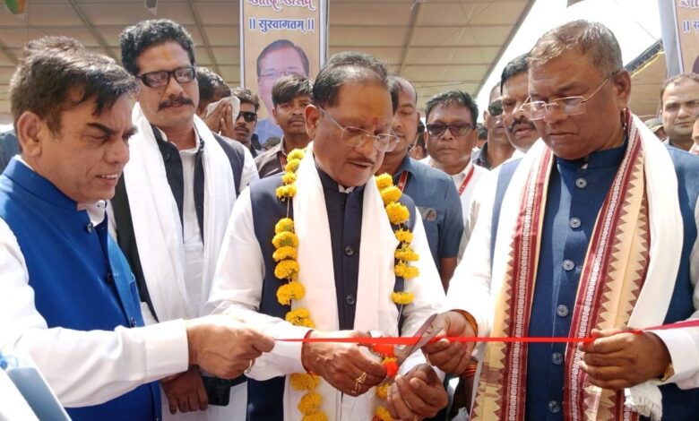7th Aadi Utsav: Chief Minister Vishnudev Sai inaugurated the seventh Aadi Utsav in Ramnagar, Mandla.