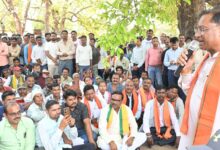 CM Vishnu: Newly married women will also soon get the benefit of Mahtari Vandan Yojana, CM's Chaupal held under the shade of Mahua tree in Mathamour