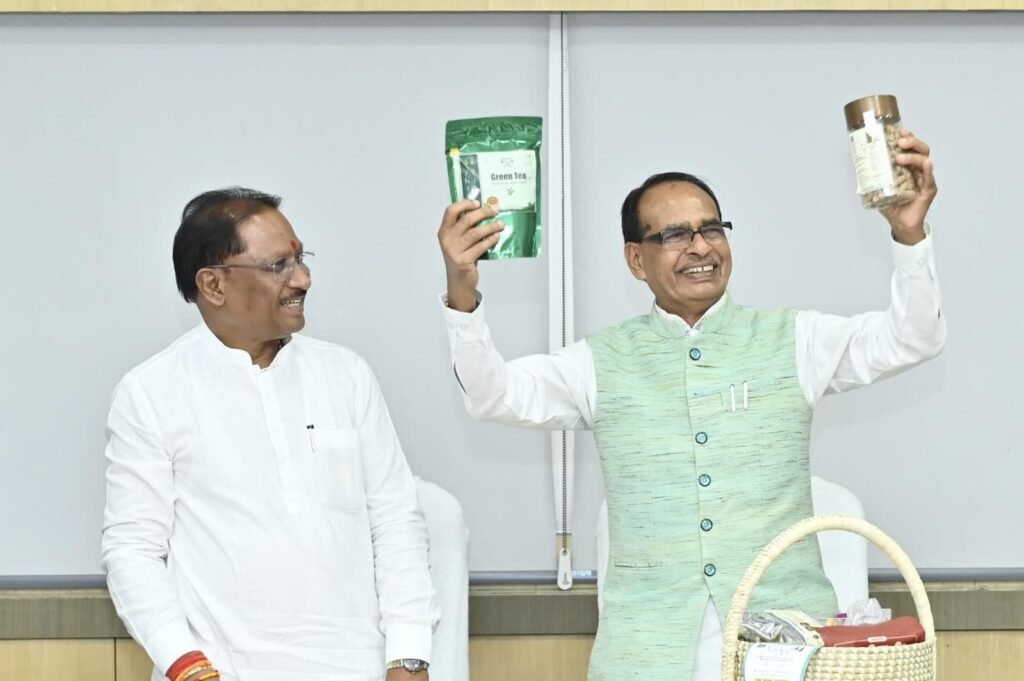 Jash Pure : छत्तीसगढ़ की संस्कृति, स्वाद और स्वावलंबन की सोंधी महक से सजी जशप्योर ब्रांड के उत्पादों की केंद्रीय कृषि मंत्री शिवराज सिंह चौहान ने की सराहना