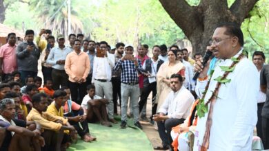Sushasan Tihar: Chief Minister Vishnu Dev Sai reached village Muller in Dantewada district, Sushasan Tihar reached the last corner of Chhattisgarh