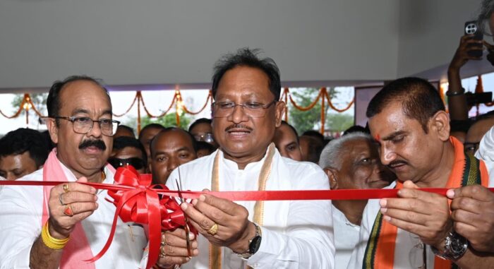 Mungeli News: Chief Minister Vishnudev Sai inaugurated the newly constructed District Transport Office in Mungeli, the general public will get great convenience in license and registration related works
