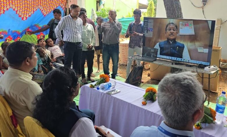 Virtual Inaugration: Gramin Bank branch opened in Chhattisgarh's Pamed, Chief Minister Vishnudev Sai did the virtual inauguration, a strong foundation of development is being laid on the land of freedom from Maoism - Chief Minister