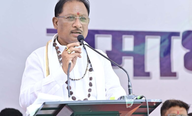 CM Vishnu: We will spread the light of development to every corner of Bastar, we worked honestly, that is why we are presenting the government's report card among the public
