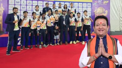 Dr. Sampat Aggarwal: Chhattisgarh's flag was hoisted in Khelo India...! MLA Dr. Sampat Aggarwal congratulates the players on their historic victory