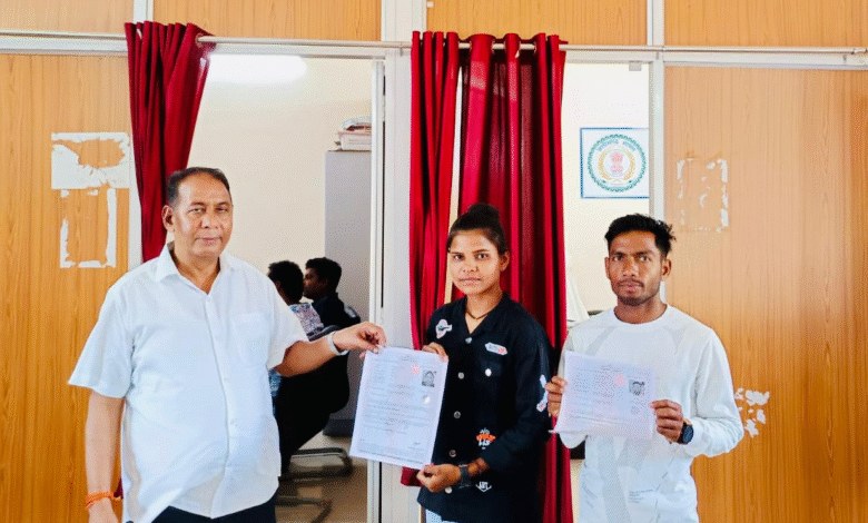 Sushasan Tihar 2025: Vimala Vando's face lit up with smile after getting learning license