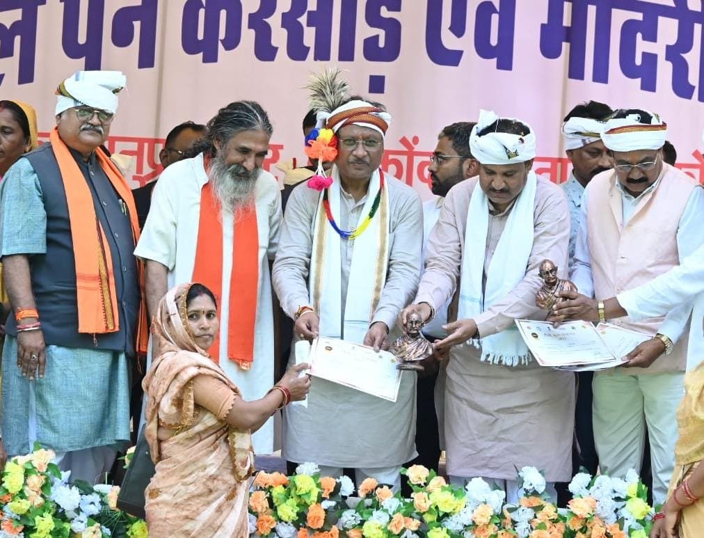 CM Vishnu Sai कांकेर में बुढालपेन करसाड़ और मांदरी महोत्सव में हुए शामिल…सामाजिक भवन के लिए घोषणा