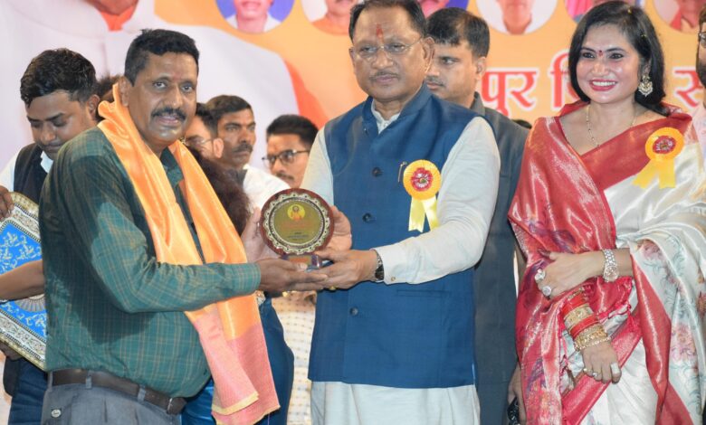 CM Vishnu: Talents of Sen community made the society proud with their achievements- Chief Minister, Chief Minister attended the grand conference and talent award ceremony of Sarv Nai Sen community